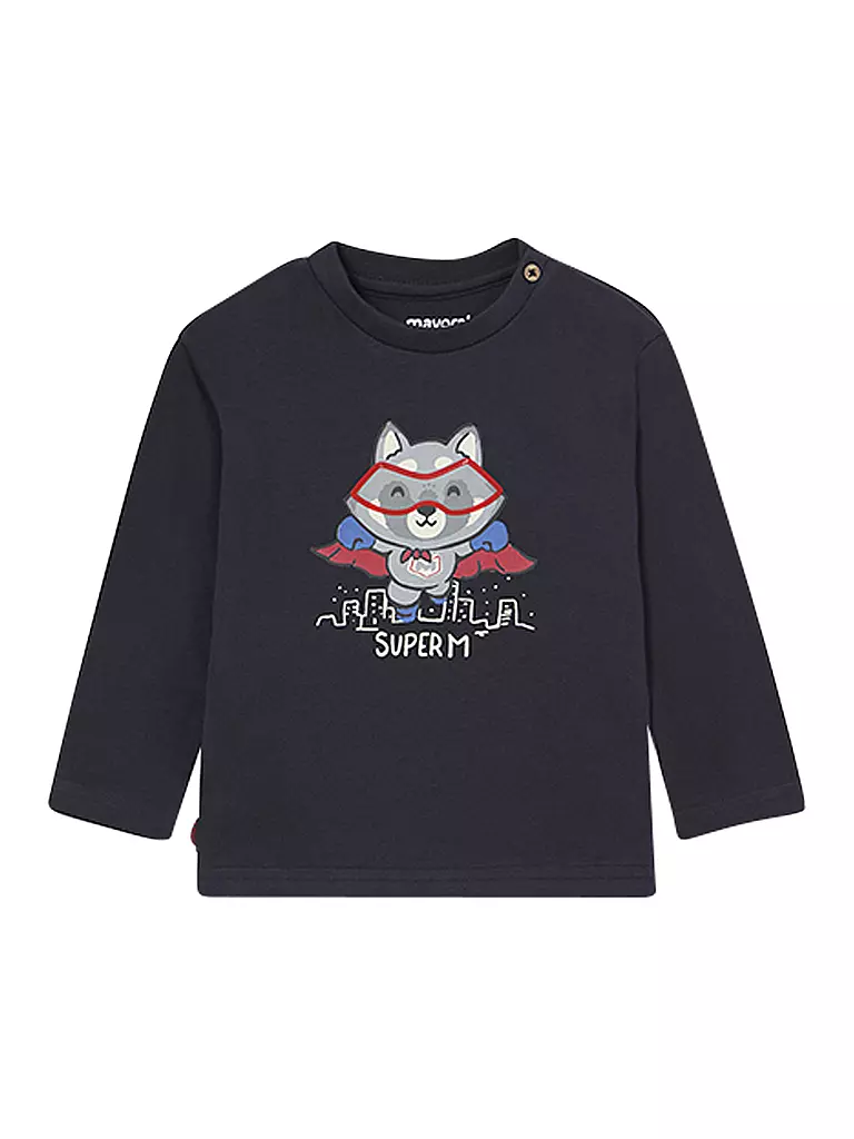 MAYORAL | Baby Langarmshirt | dunkelblau