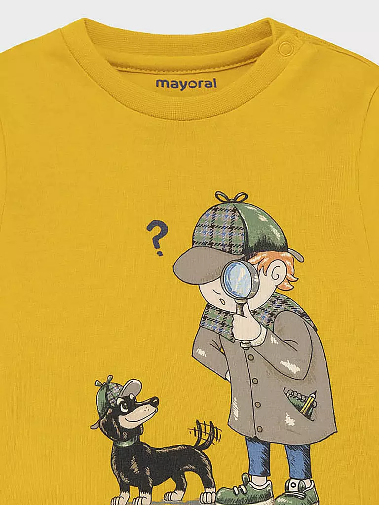 MAYORAL | Baby Langarmshirt | gelb