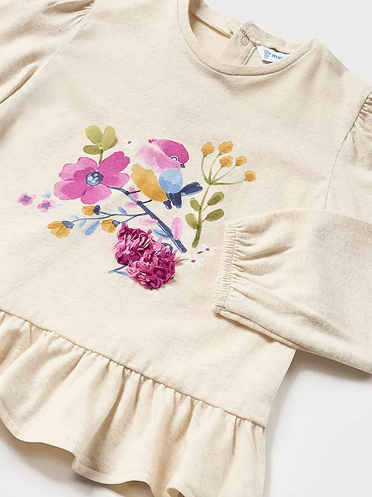MAYORAL | Baby Langarmshirt | beige