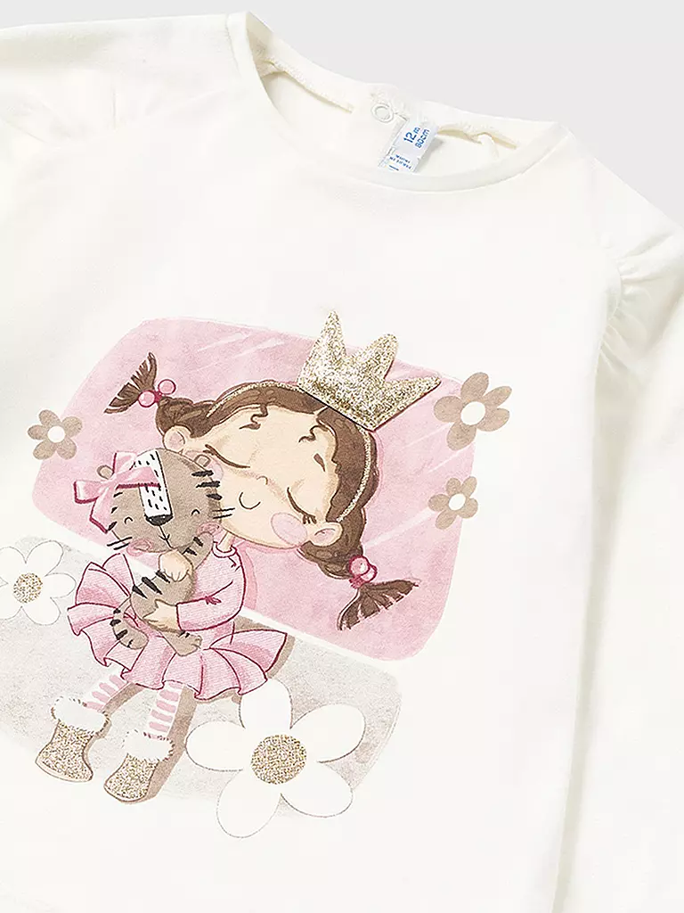 MAYORAL | Baby Langarmshirt | creme