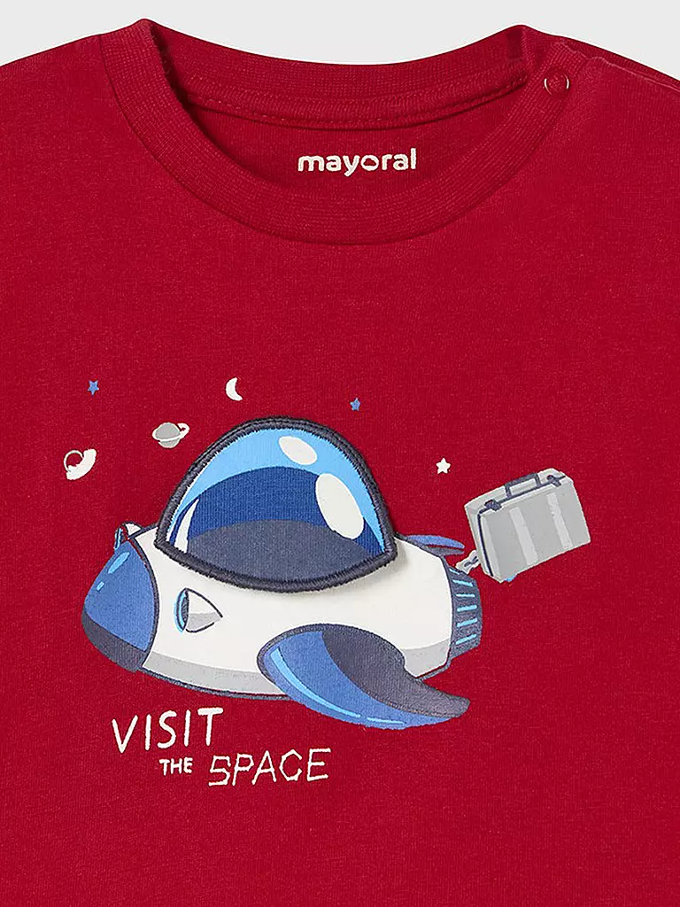 MAYORAL | Baby Langarmshirt | rot
