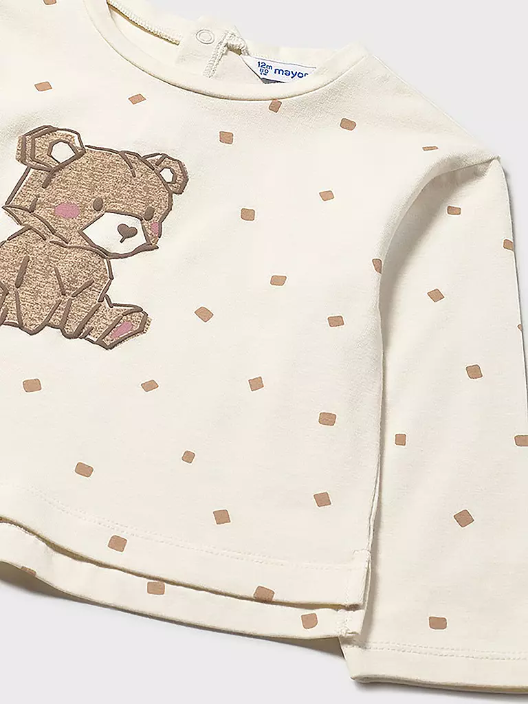 MAYORAL | Baby Langarmshirt | creme