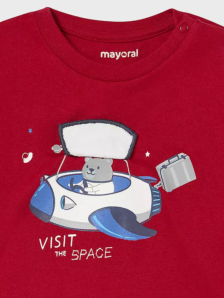 MAYORAL | Baby Langarmshirt | rot