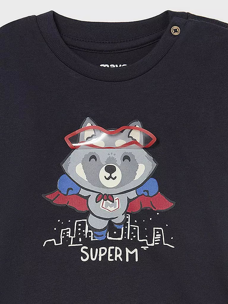 MAYORAL | Baby Langarmshirt | dunkelblau