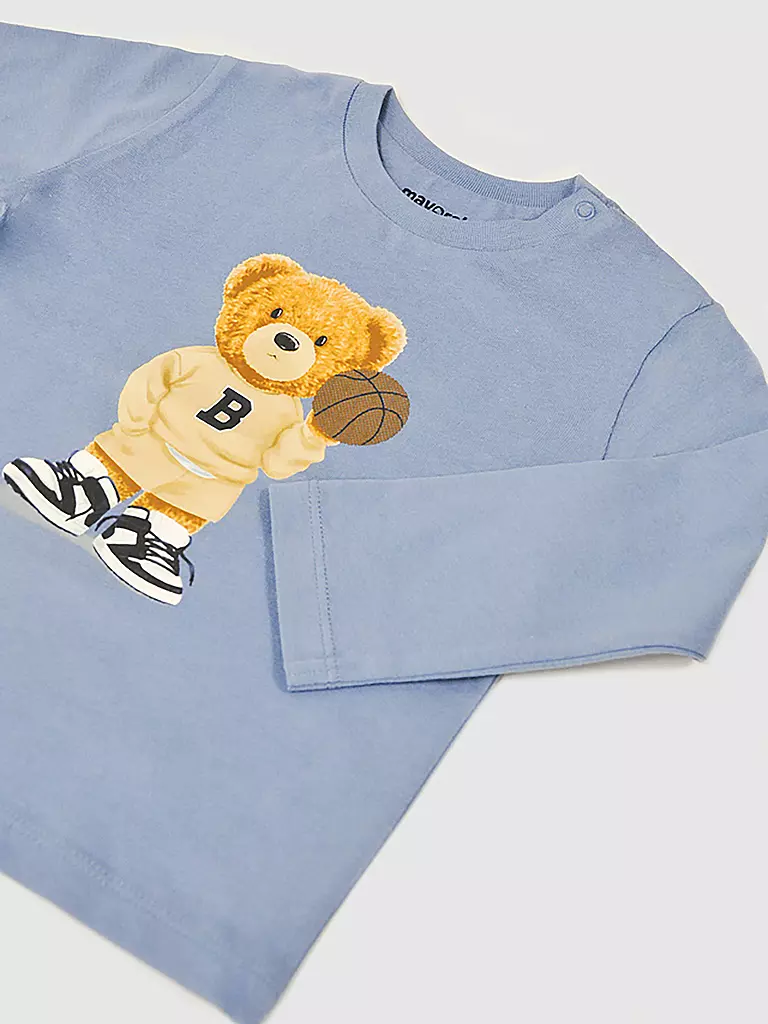 MAYORAL | Baby Langarmshirt | hellblau