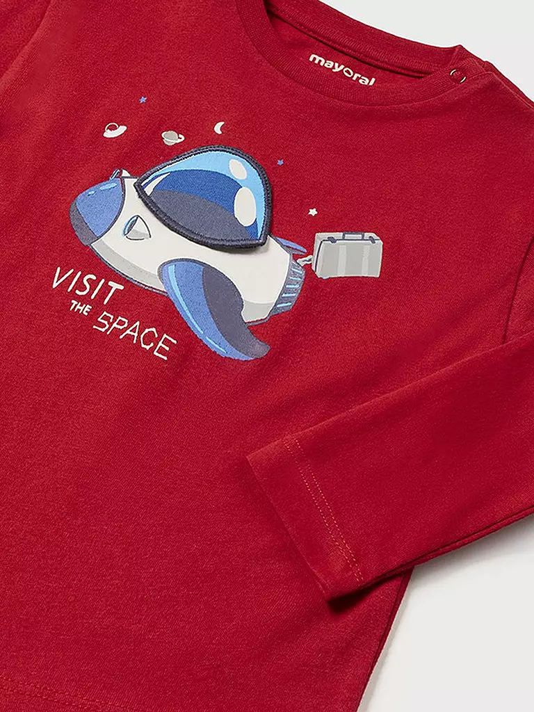 MAYORAL | Baby Langarmshirt | rot