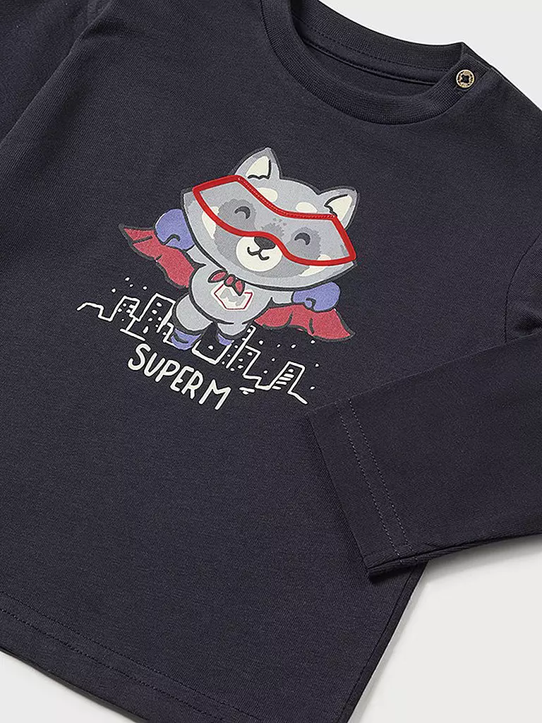 MAYORAL | Baby Langarmshirt | dunkelblau