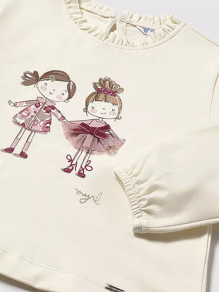MAYORAL | Baby Mädchen Langarmshirt | creme