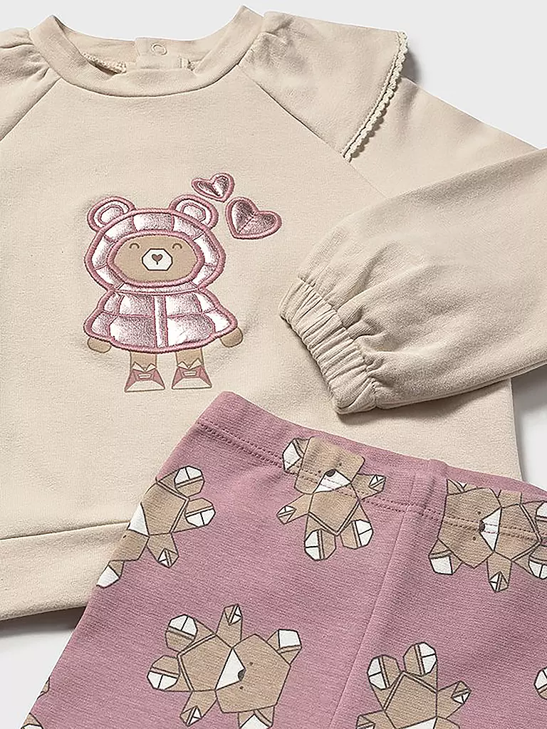 MAYORAL | Baby Mädchen Set 2-teilig Pullover und Leggings | rosa