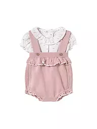 MAYORAL | Baby Set 2-teilig Bluse und Latzhose | beige