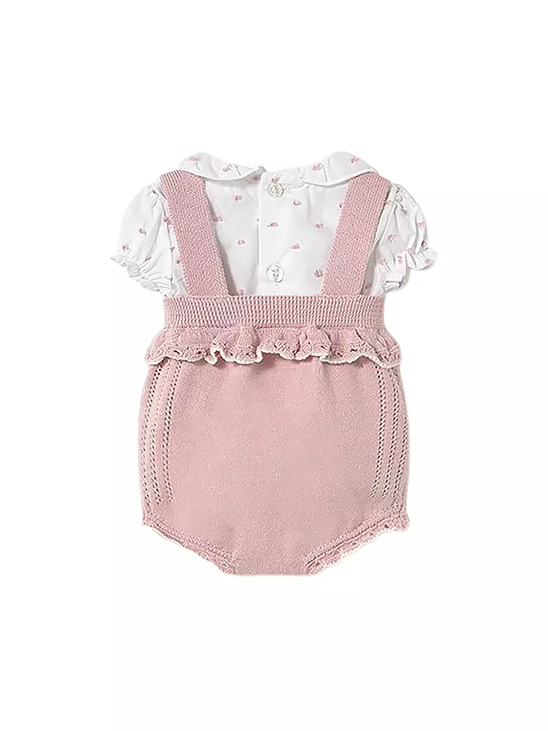 MAYORAL | Baby Set 2-teilig Bluse und Latzhose | beige