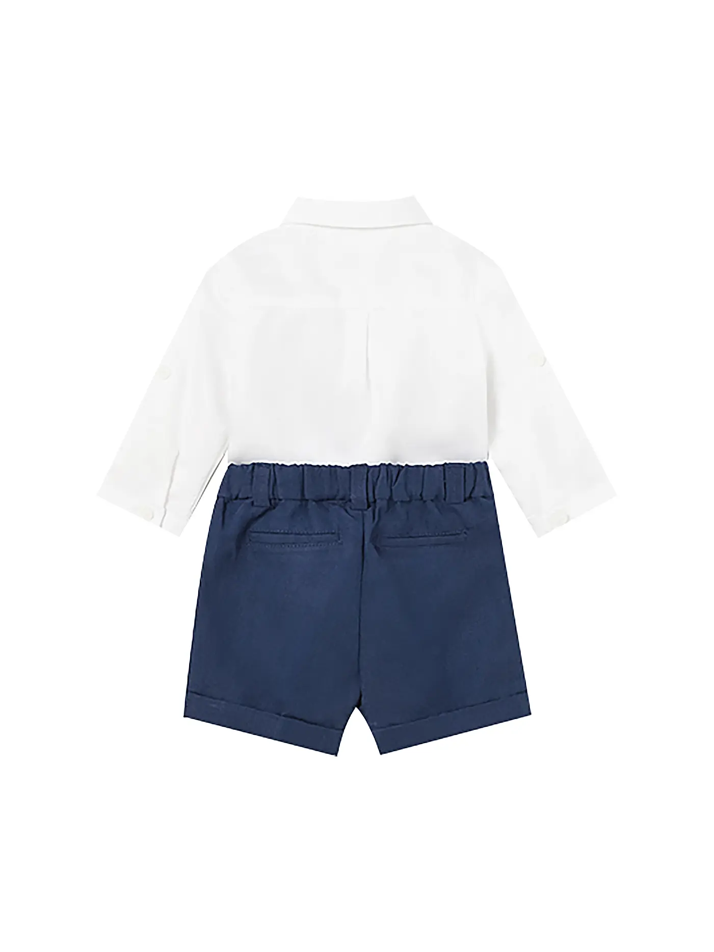 MAYORAL | Baby Set 2-teilig Hemd, Gilet und Hose | dunkelblau
