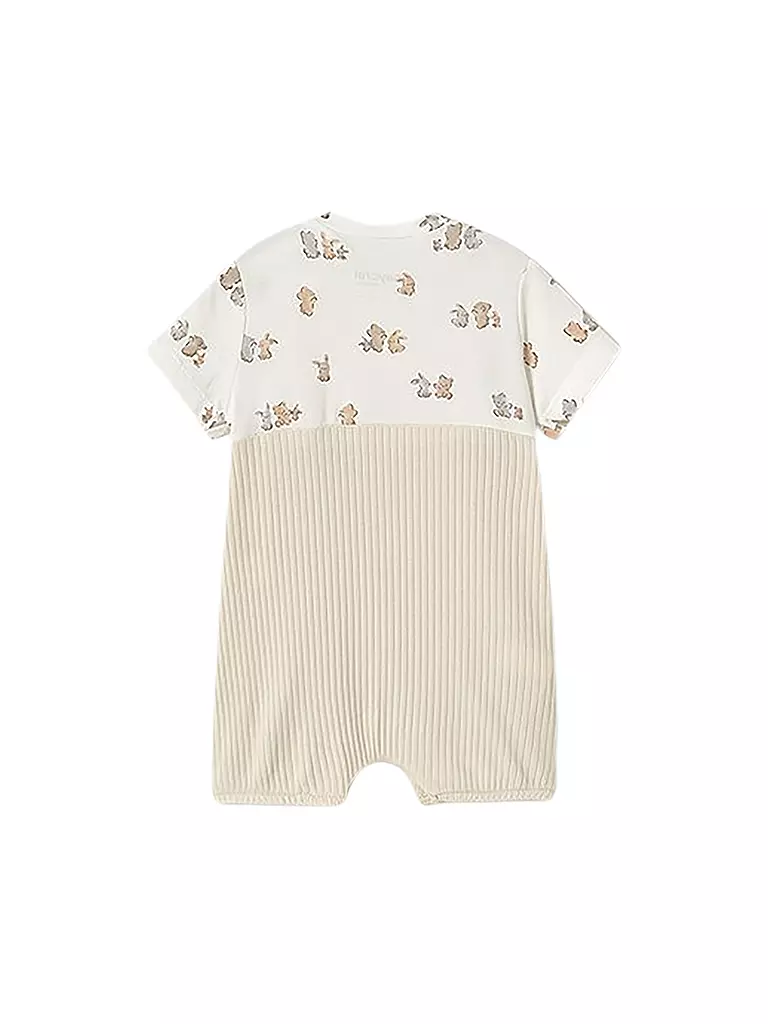 MAYORAL | Baby Set 2-teilig T-Shirt und Latzhose | creme