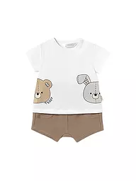 MAYORAL | Baby Set 2-teilig T-Shirts und Shorts | braun