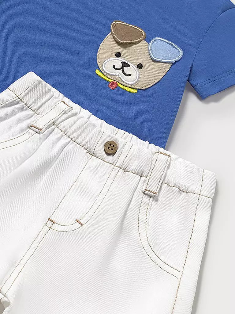 MAYORAL | Baby Set 2-teilig T-Shirt und Shorts | blau