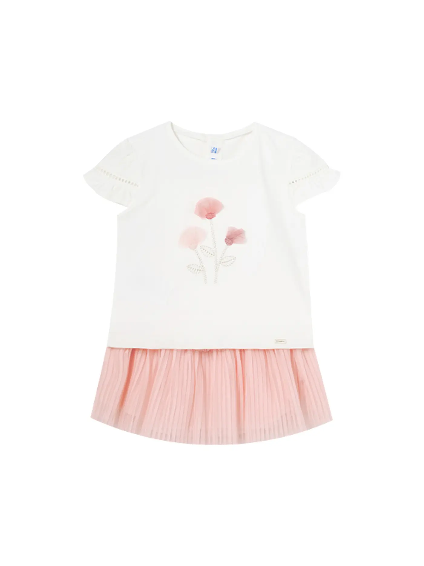 MAYORAL | Baby Set 2teilig (T-Shirt und Rock) | rosa