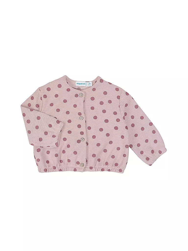 MAYORAL | Baby Set 3-Teilig Jäckchen, Langarmshirt und Leggings | rosa