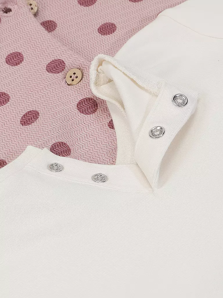 MAYORAL | Baby Set 3-Teilig Jäckchen, Langarmshirt und Leggings | rosa