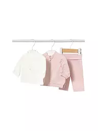 MAYORAL | Baby Set 3-teilig Jacke, Langarmshirt und Hose | Rosa