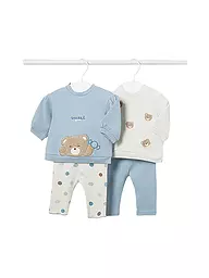 MAYORAL | Baby Set 2 Shirts, 2 Hosen 4-teilig  | hellblau