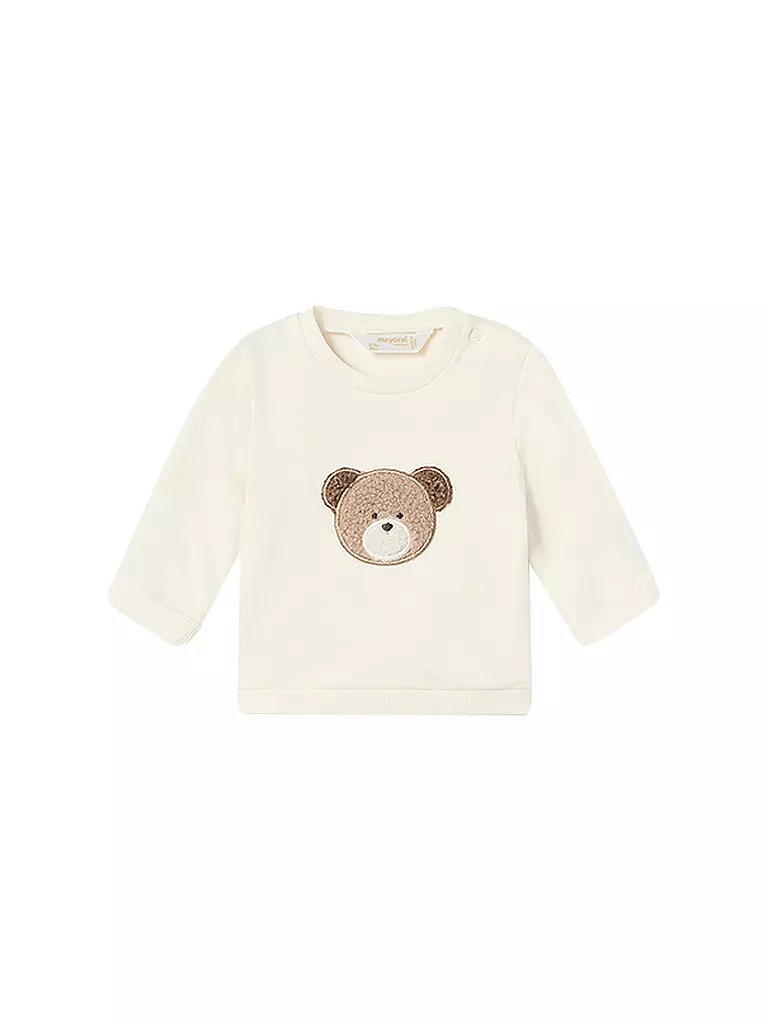 MAYORAL | Baby Set Gilet, Pullover und Hose 3-teilig | beige
