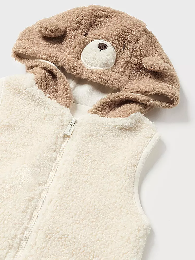MAYORAL | Baby Set Gilet, Pullover und Hose 3-teilig | beige