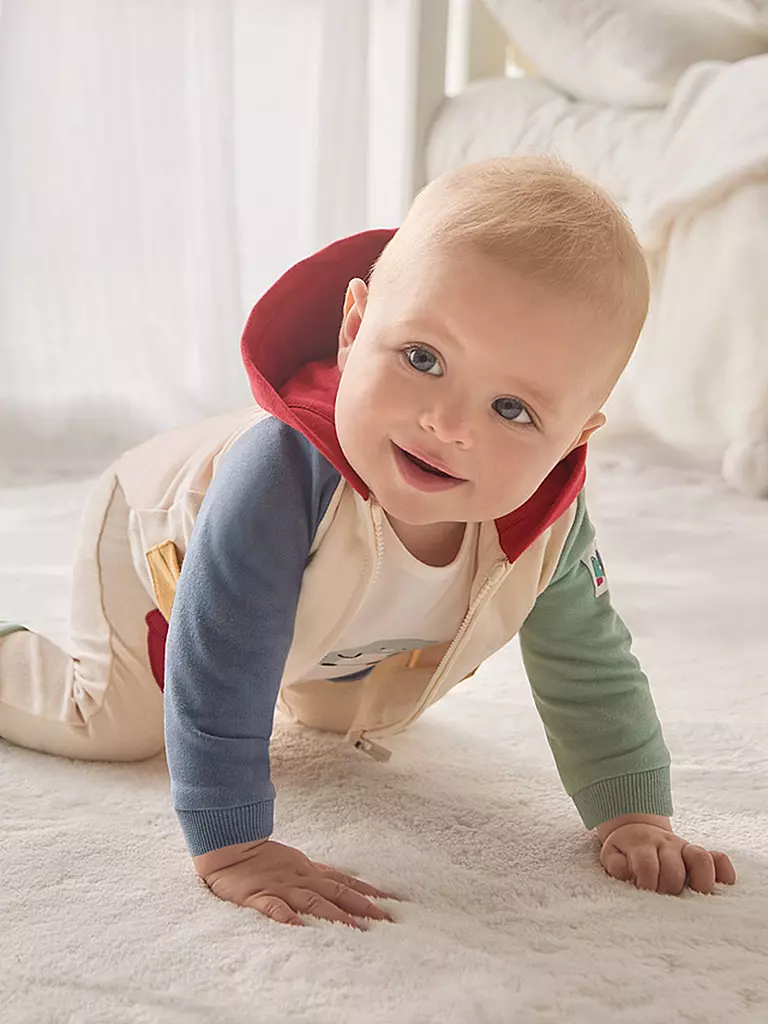 MAYORAL | Baby Set Jacke, Shirt und Hose 3-teilig | beige