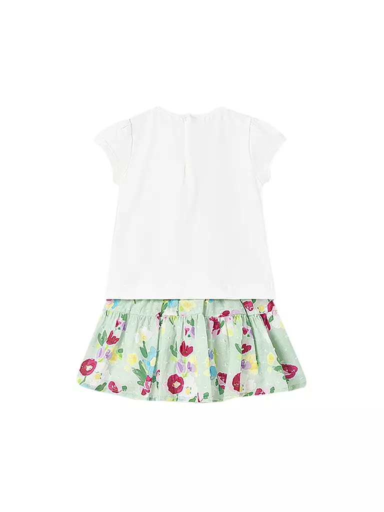 MAYORAL | Baby Set Rock und T-Shirt | hellgrün