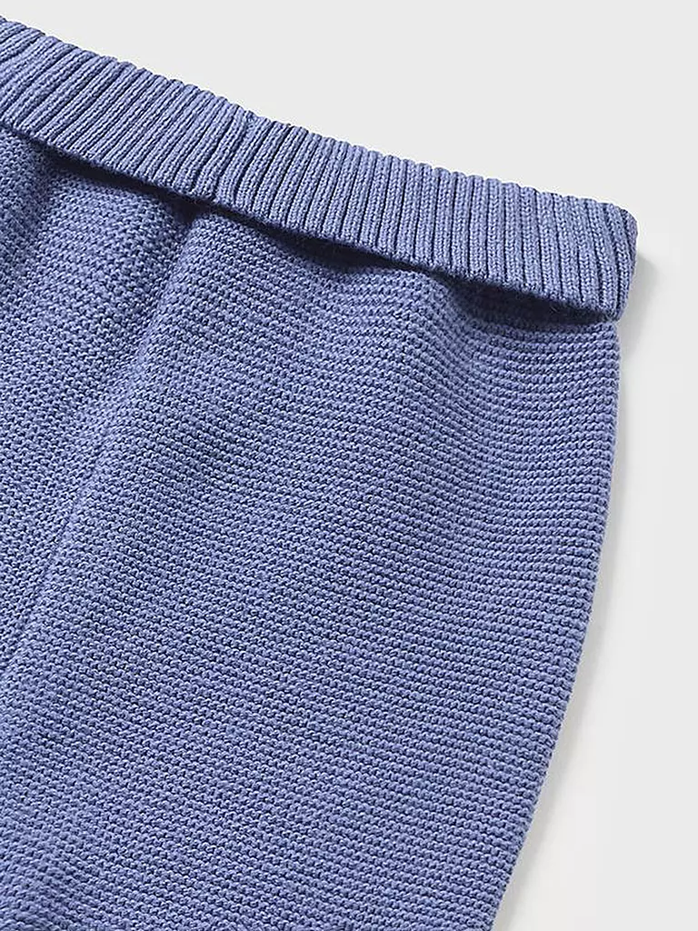 MAYORAL | Baby Set Strickjacke, Shirt und Hose 3-teilig | blau