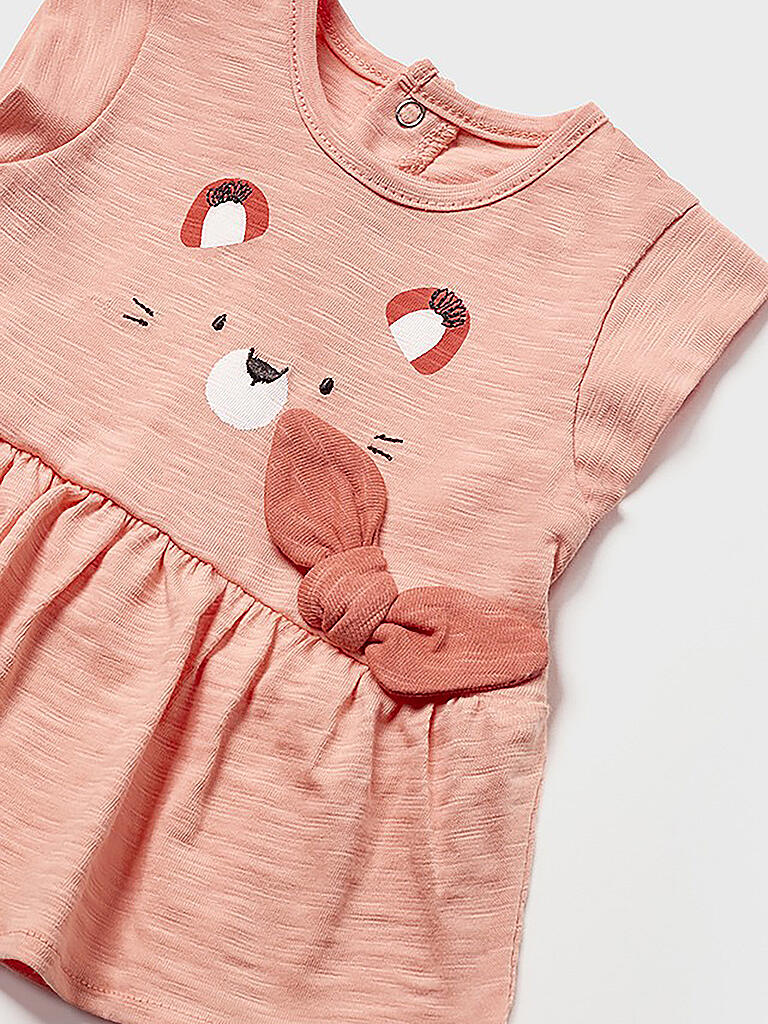 MAYORAL | Baby Set T-Shirt und Shorts 4-teilig  | orange