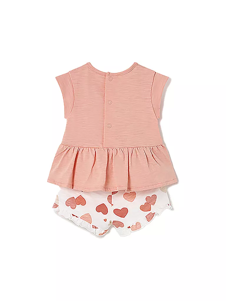 MAYORAL | Baby Set T-Shirt und Shorts 4-teilig | orange