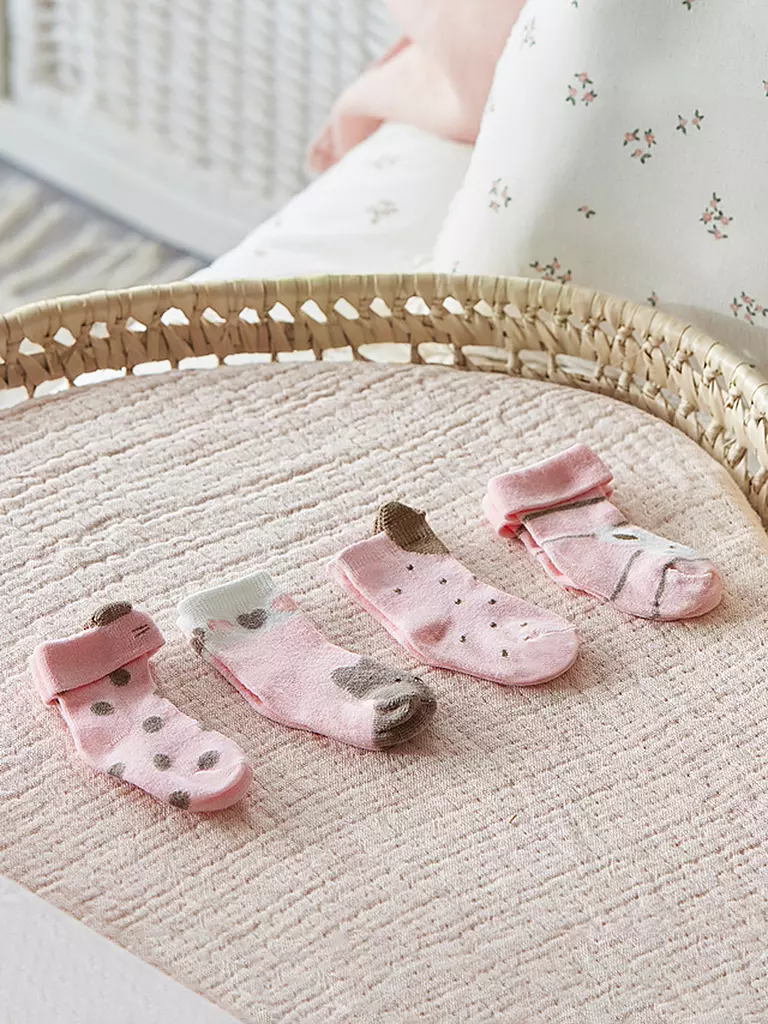 MAYORAL | Baby Socken 4-Pack | beere