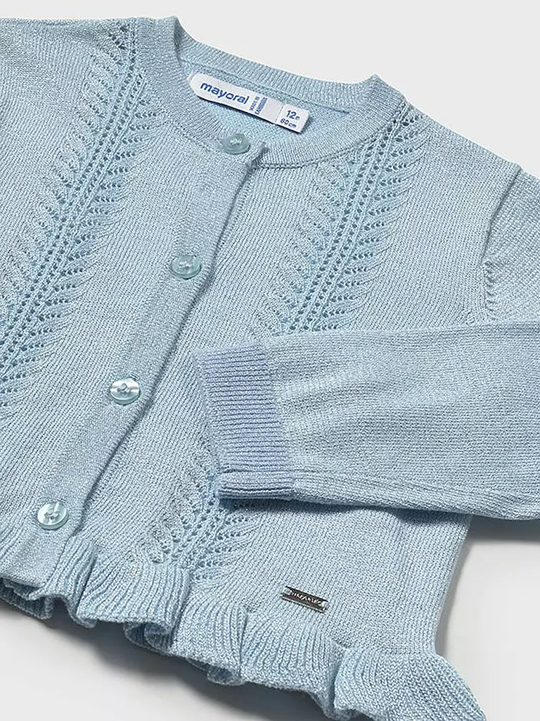 MAYORAL | Baby Strickjacke | hellblau