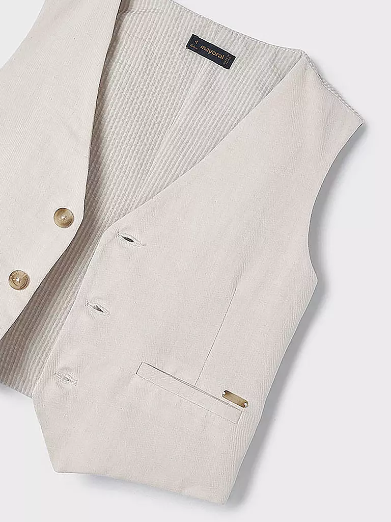 Jungen Anzugweste In Weiß - Elegante Weste Für Hochzeiten & Festliche Anlässe