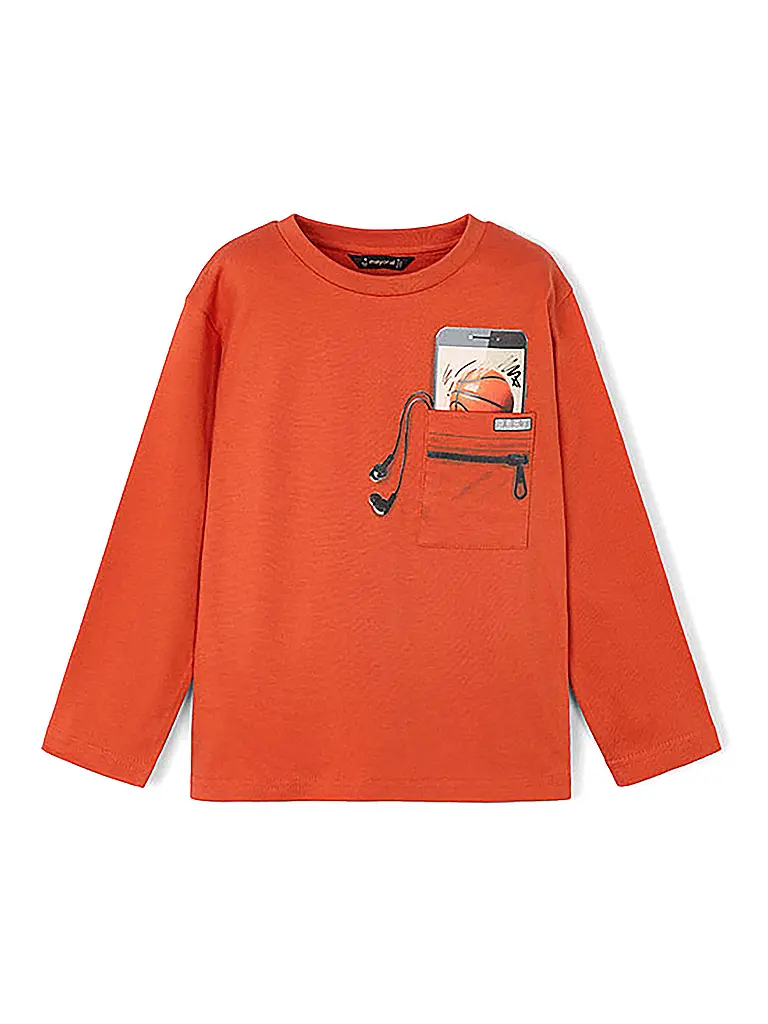 MAYORAL | Jungen Langarmshirt  | orange