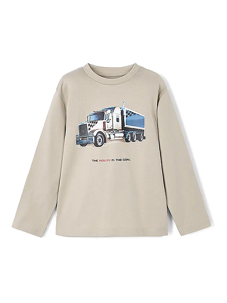 MAYORAL | Jungen Langarmshirt  | beige