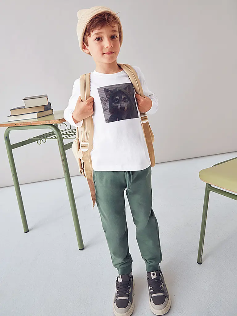 MAYORAL | Jungen Langarmshirt  | weiss