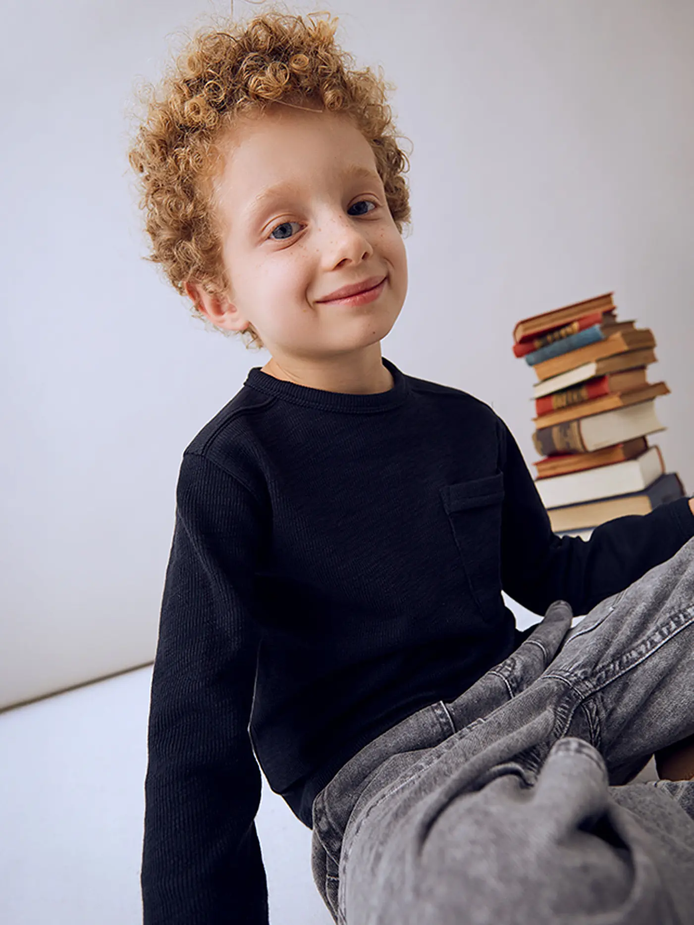MAYORAL | Jungen Langarmshirt  | dunkelblau