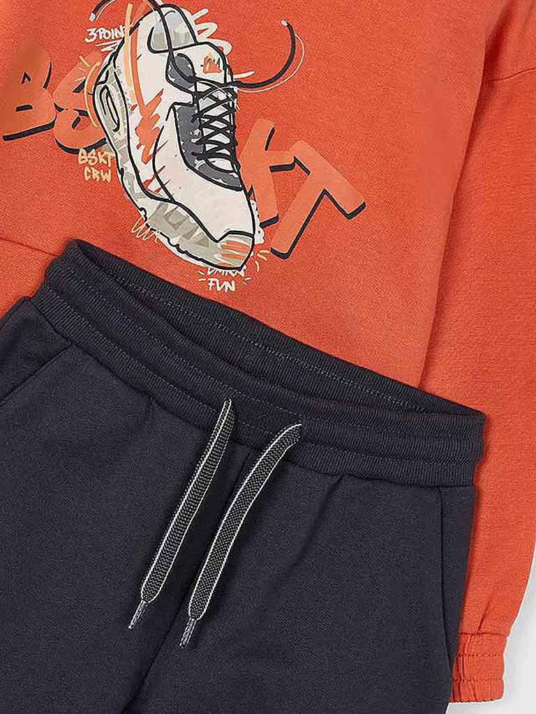 MAYORAL | Jungen Set 2-teilig Pullover und Jogginghose | orange