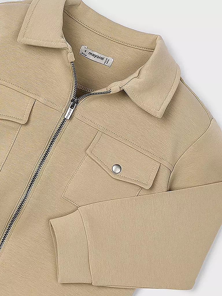 MAYORAL | Jungen Sweatjacke  | beige