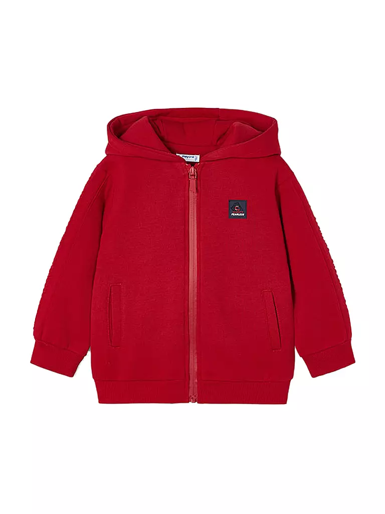 MAYORAL | Jungen Sweatjacke | rot