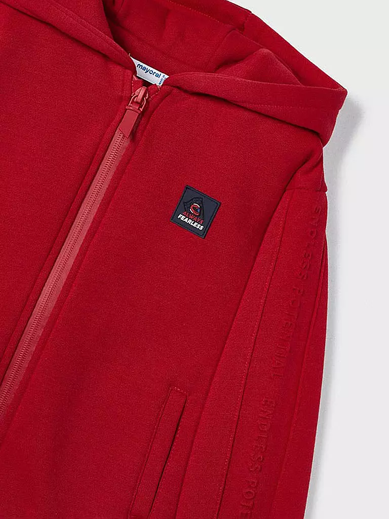 MAYORAL | Jungen Sweatjacke | rot
