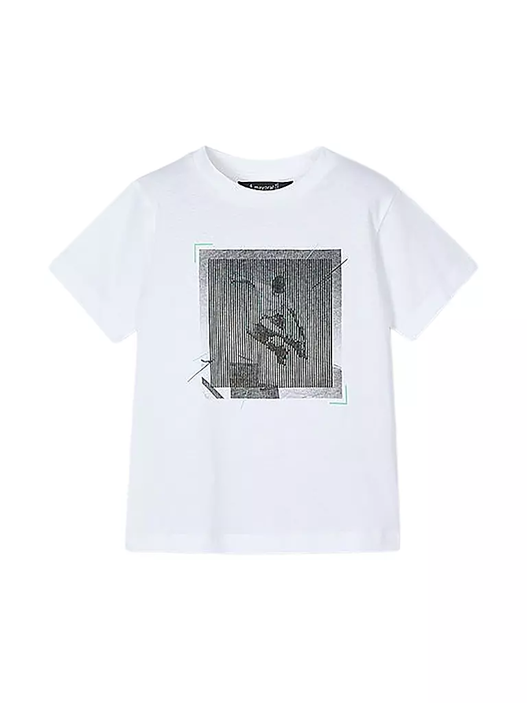 MAYORAL | Jungen T-Shirt  | weiss