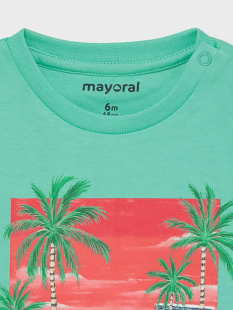 MAYORAL | Jungen T-Shirt  | türkis