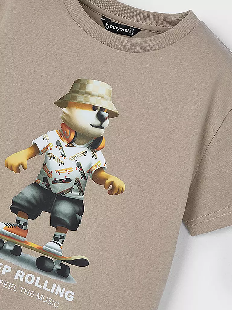 MAYORAL | Jungen T-Shirt | beige