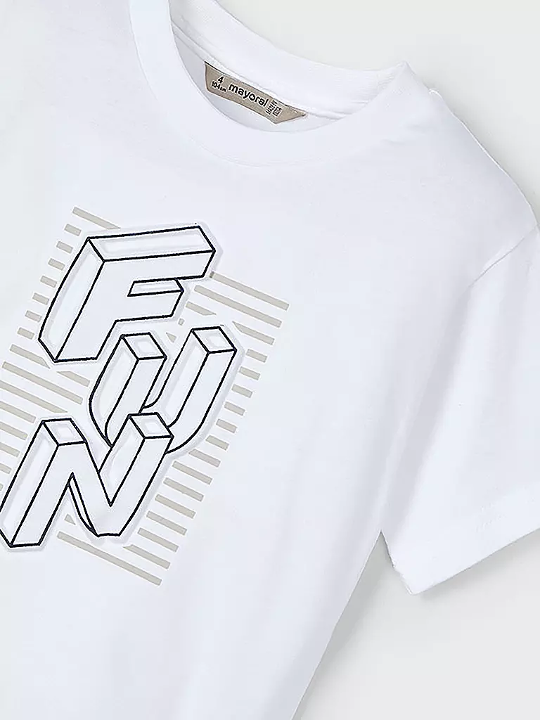 MAYORAL | Jungen T-Shirt | weiss