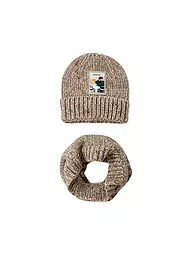 MAYORAL | Kinder Set 2-teilig Haube, Schal | beige