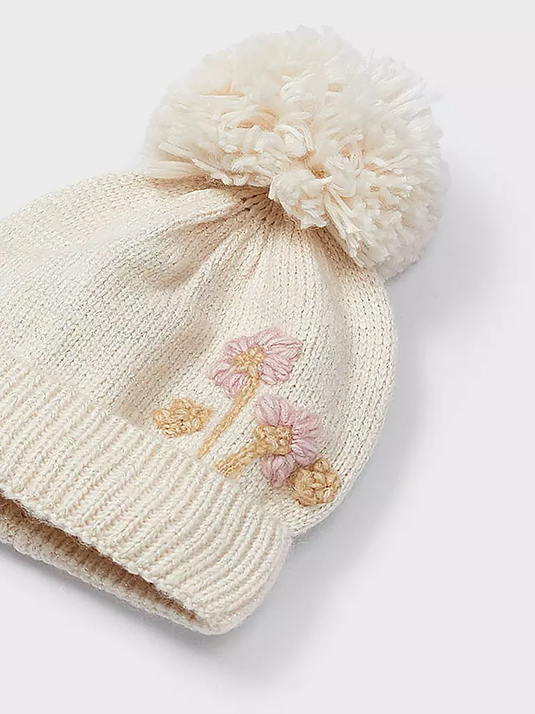 MAYORAL | Kinder Set 3-teilig Mütze, Schal und Handschuhe | beige