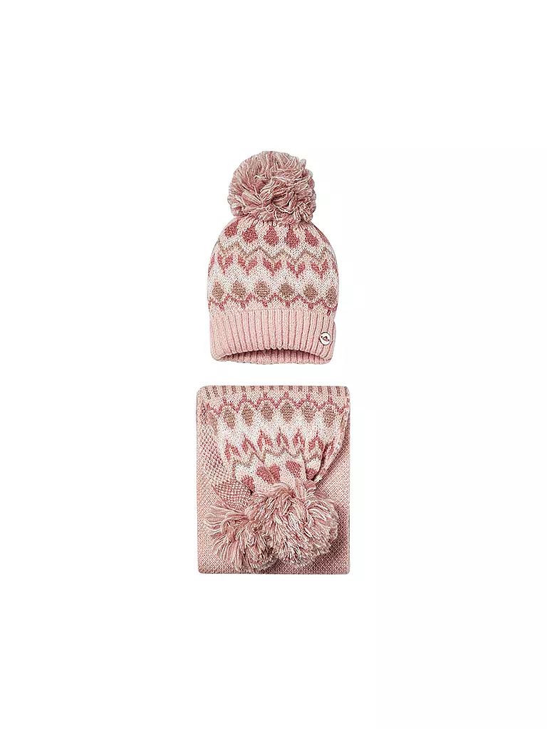 MAYORAL | Kinder Set Haube und Schal 2-teilig | rosa