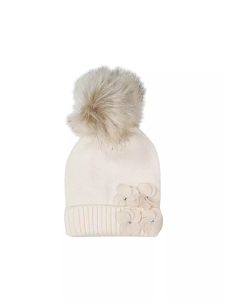 MAYORAL | Mädchen Haube, Handschuhe und Schal 3teilig creme | creme